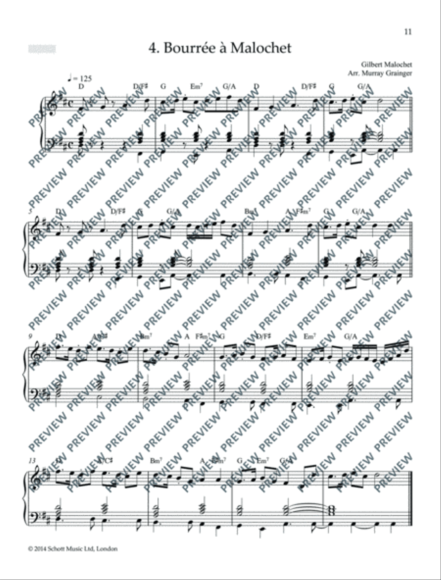 French Folk Tunes for Accordion Accordion scores gallery preview page 12