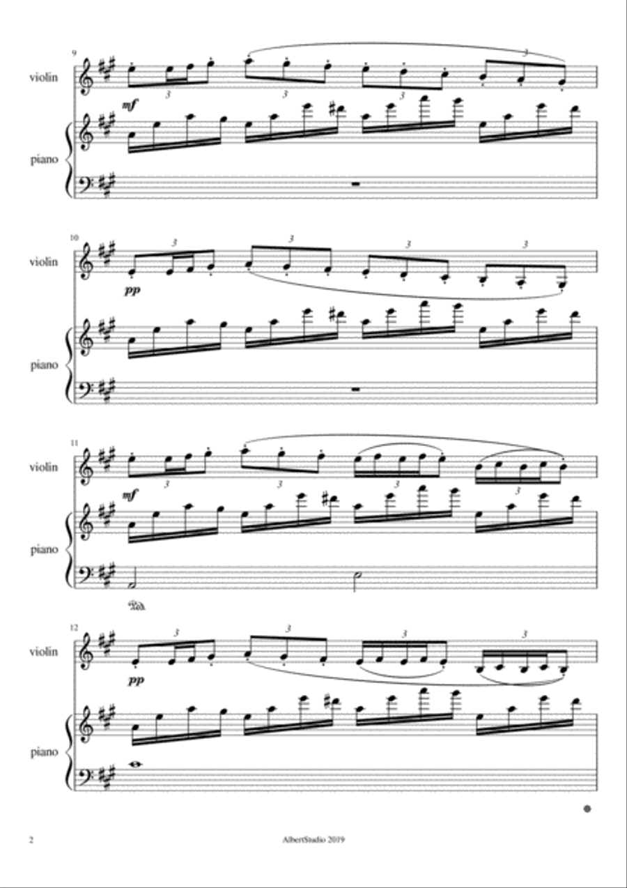Cherry orchard Cherry orchard Violin Solo scores gallery preview page 2