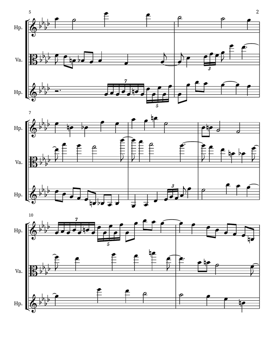 Children's Musing 13 Small Ensemble scores gallery preview page 2