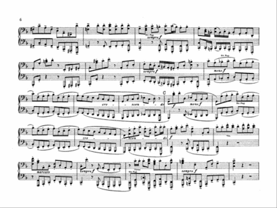 Bach: Brandenburg Concertos (Volume I) (Arr. Max Reger) Piano scores gallery preview page 5