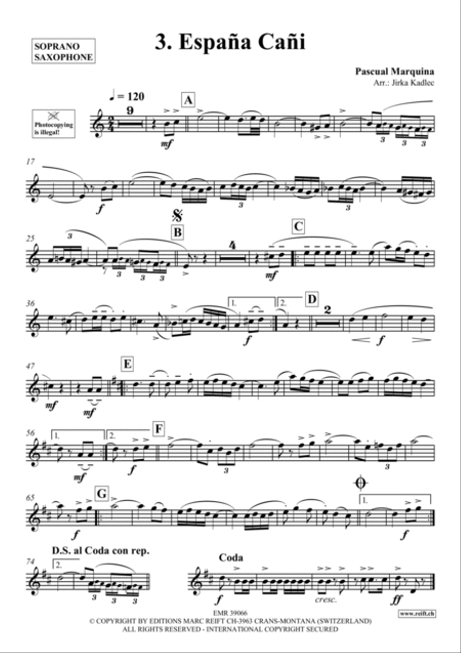 12 Greatest Dance Party Hits Soprano Saxophone scores gallery preview page 4