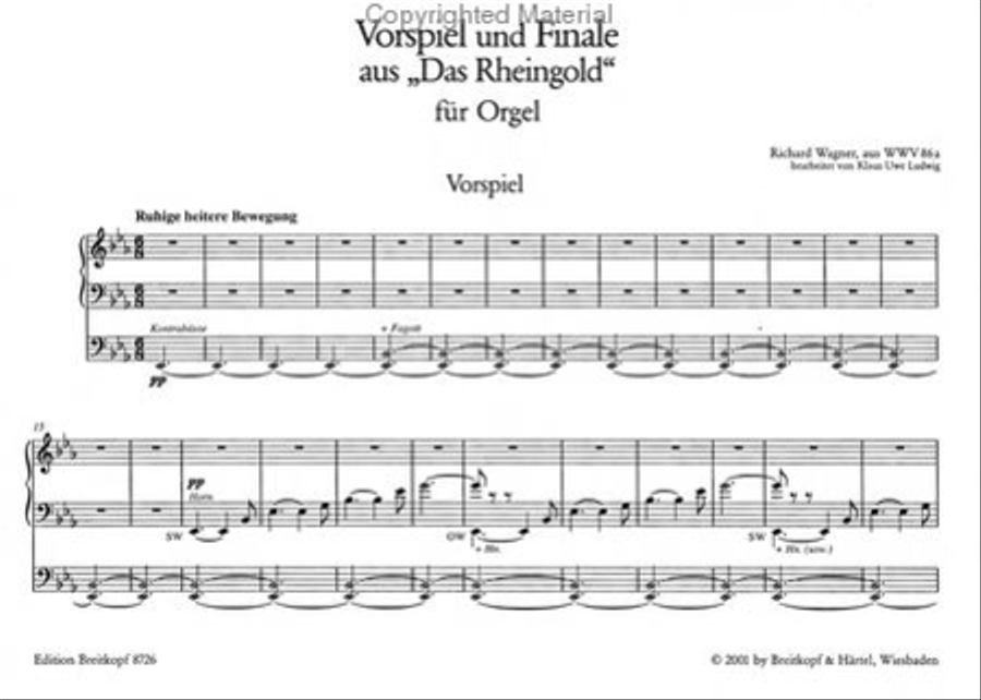The Rhinegold The Rhinegold Organ scores gallery preview page 2
