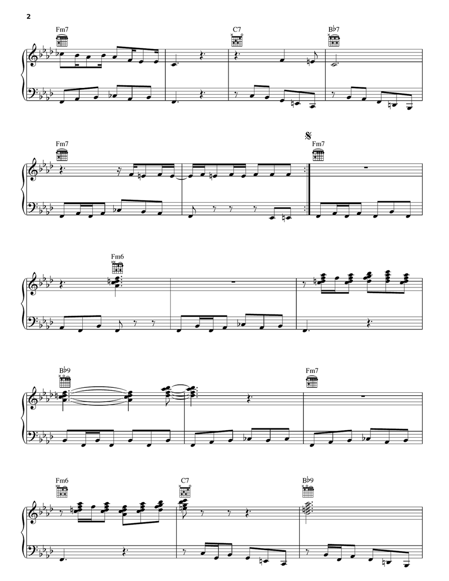 I'm Gonna Go Fishin' I'm Gonna Go Fishin' Piano Solo scores gallery preview page 2