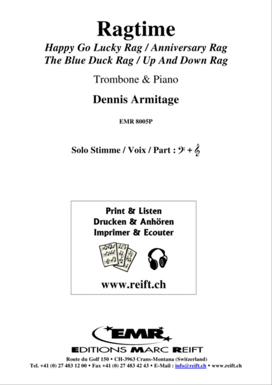 Ragtime Ragtime Piano Accompaniment scores gallery preview page 2