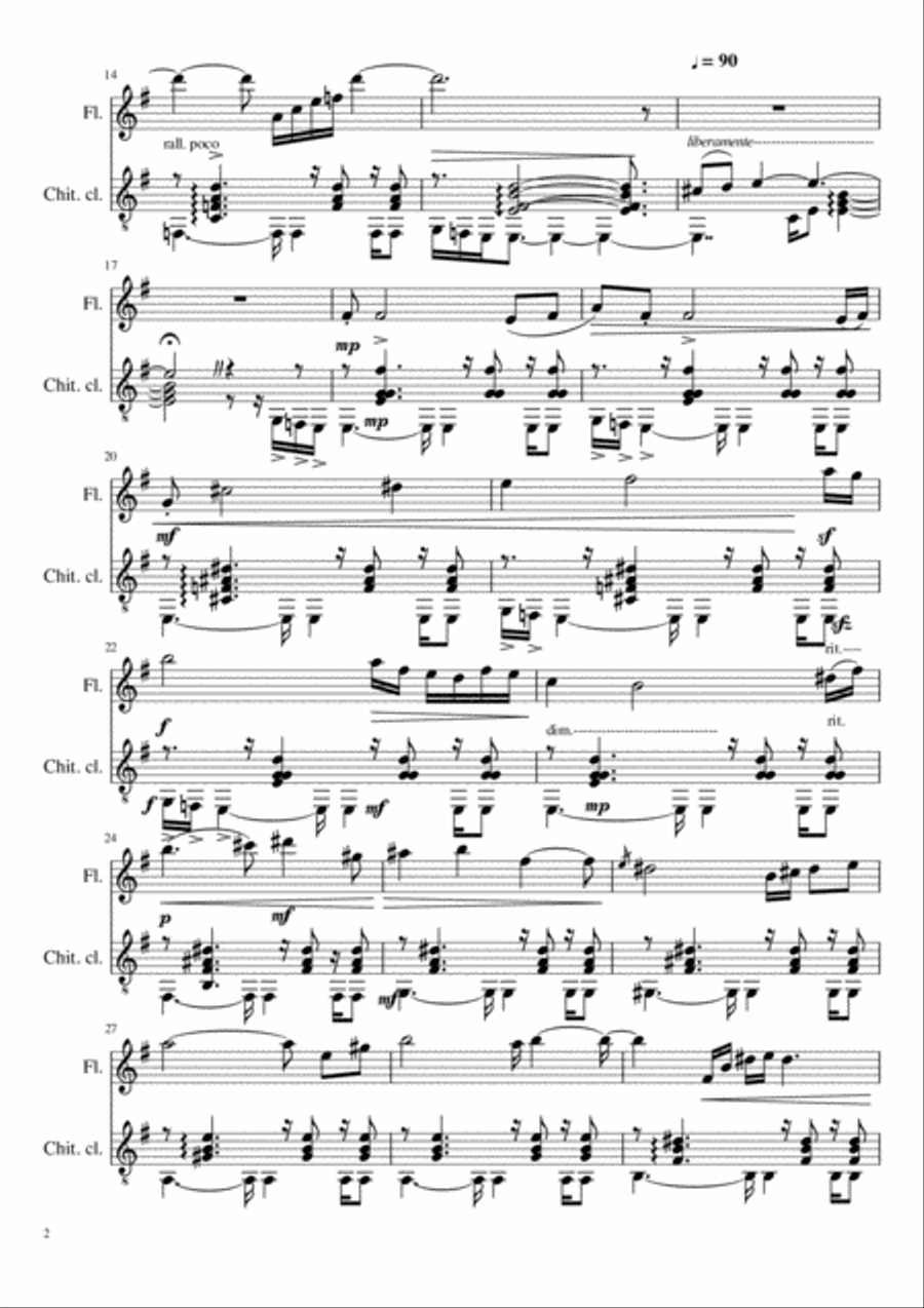 V V Flute scores gallery preview page 2