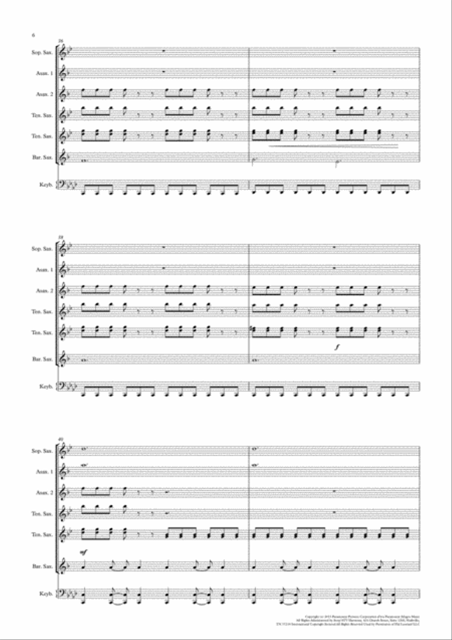 London Calling London Calling Woodwind Quartet scores gallery preview page 6