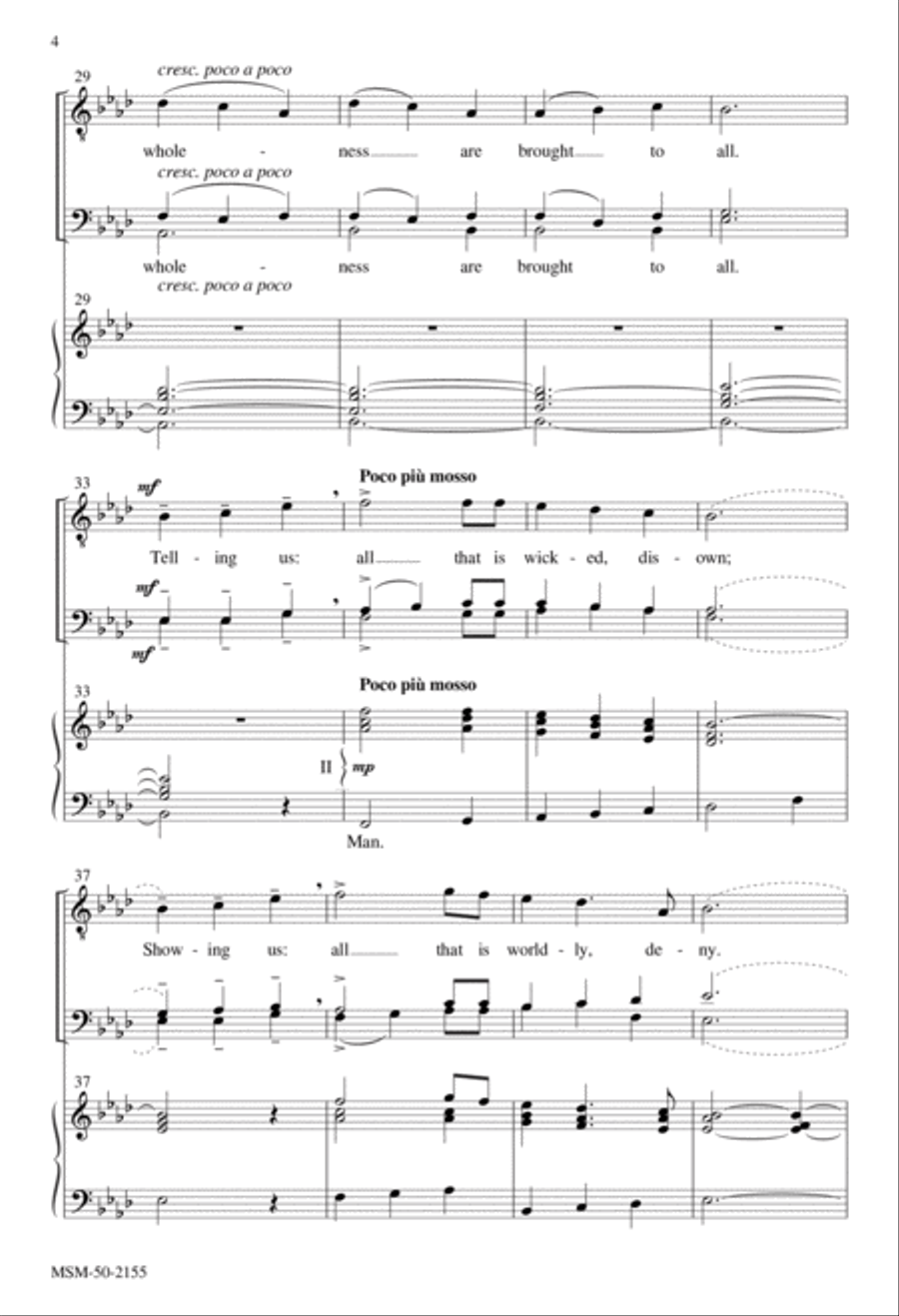 Shine Forth Shine Forth TTBB scores gallery preview page 4
