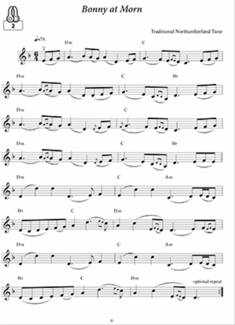 Great Fiddling Tunes - Beautiful Airs & Ballads of the British Isles Violin scores gallery preview page 2