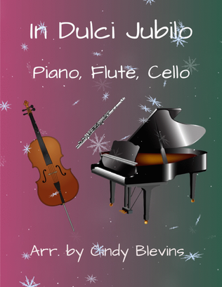 Book cover for In Dulci Jubilo, for Piano, Flute and Cello