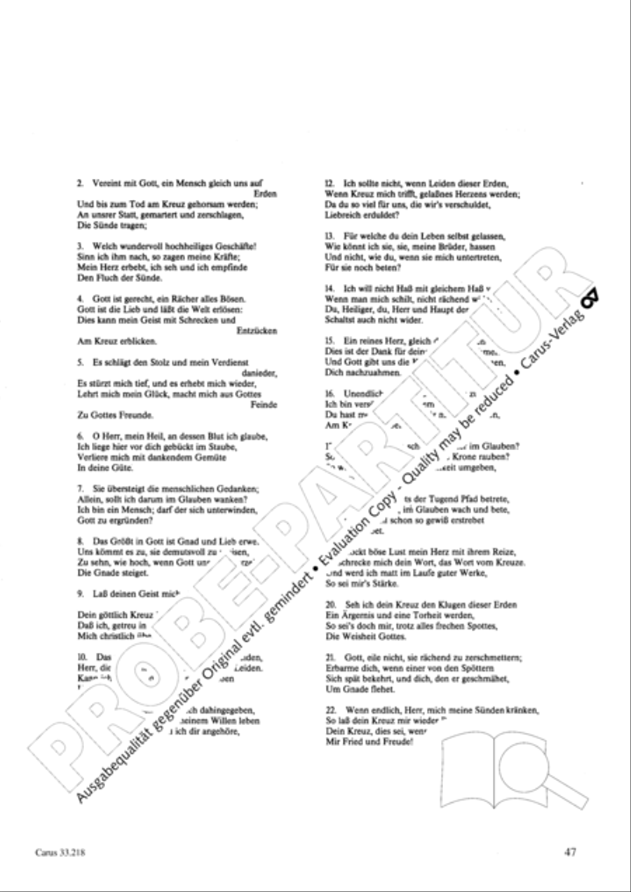 Geistliche Oden und Lieder (Gellert) Collection / Songbook scores gallery preview page 42