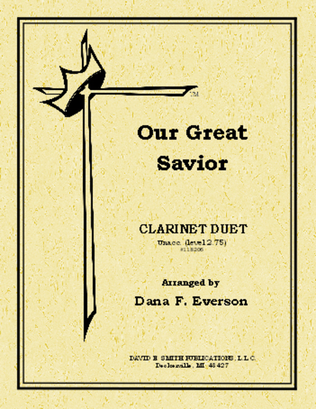 Book cover for Our Great Saviour