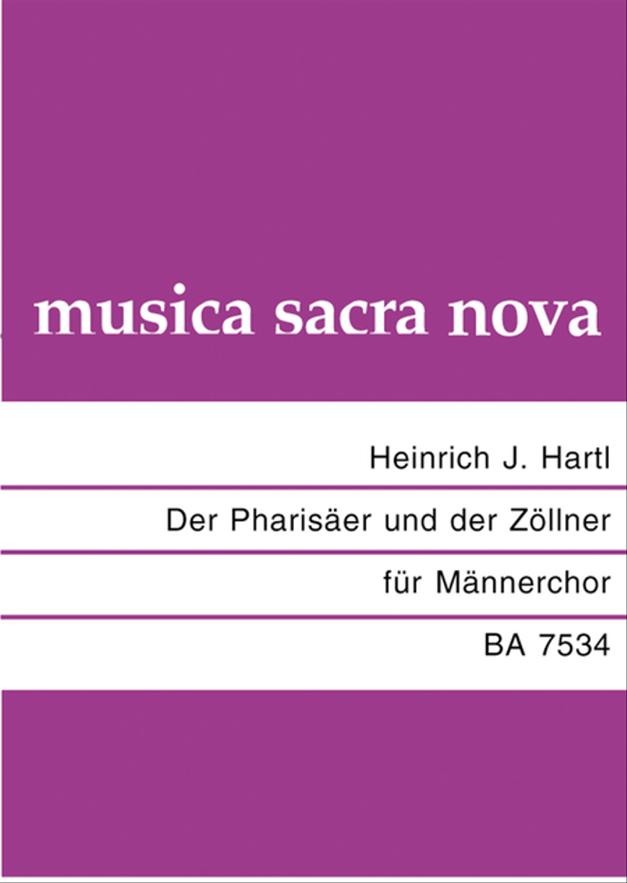 Der Pharisäer und der Zöllner TTBB scores gallery preview page 1