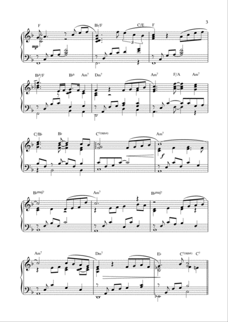 Beauty And The Beast Beauty And The Beast Piano Solo scores gallery preview page 3