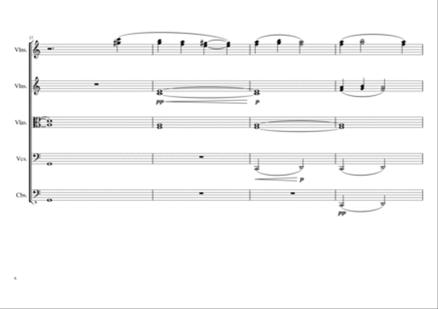 Dreams Dreams String Orchestra scores gallery preview page 6