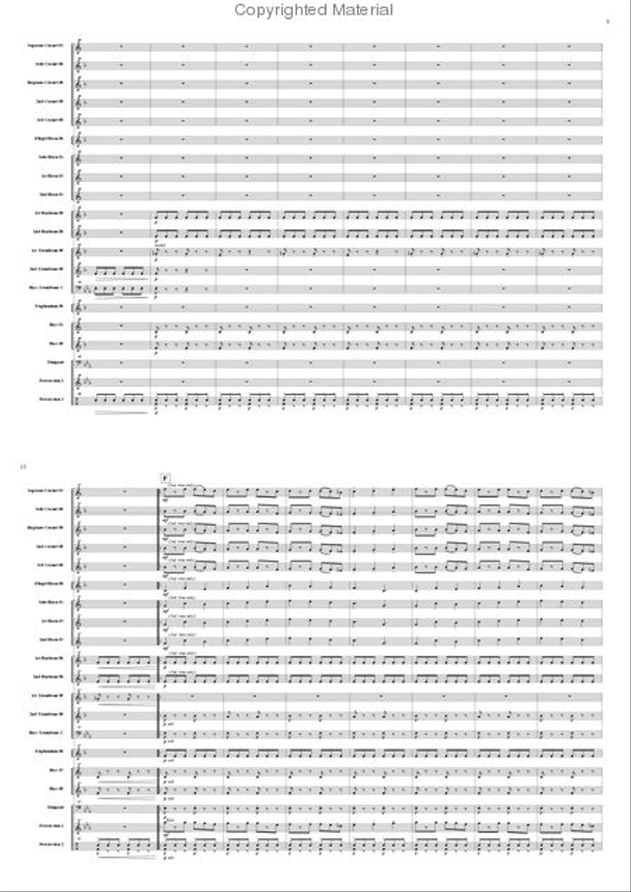Little Portrait Brass Band scores gallery preview page 5