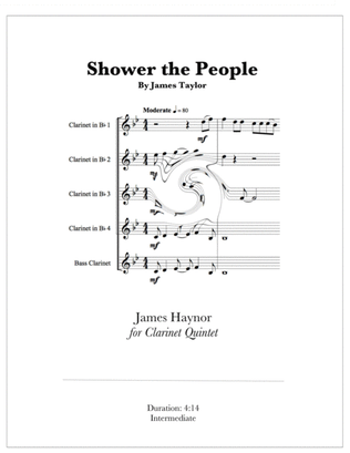 Book cover for Shower The People