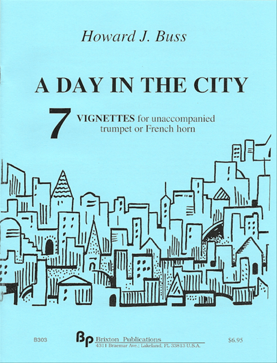 A Day in the City A Day in the City Trumpet Solo scores gallery preview page 1