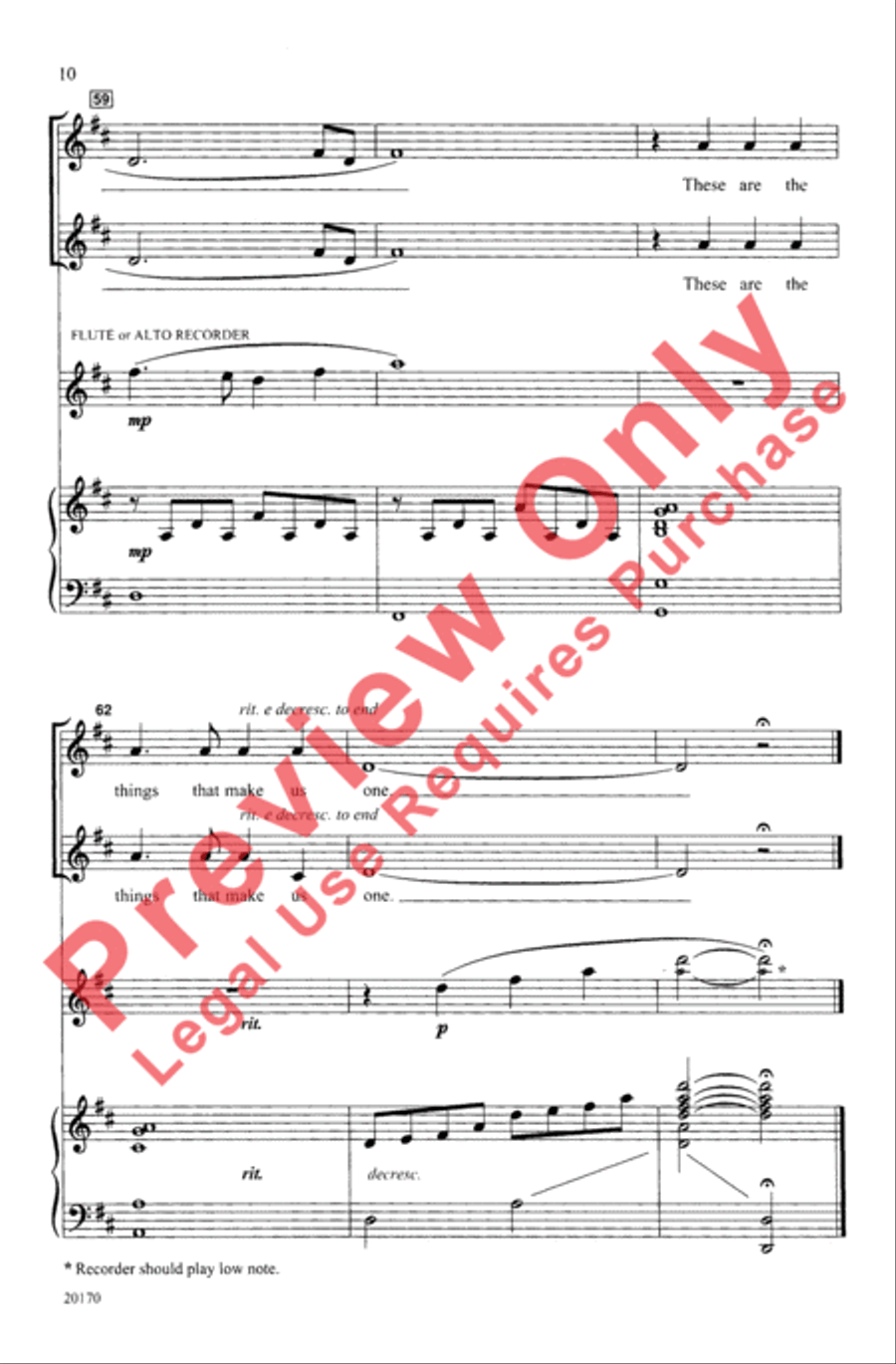 Where Can We Find Peace? 2-Part scores gallery preview page 10