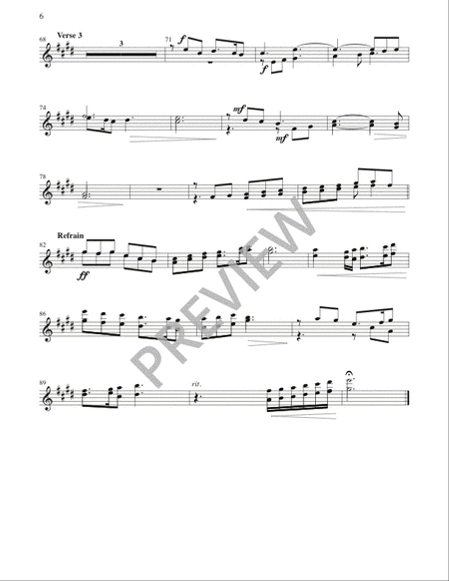 The Glendalough Mass - Instrument edition Flute scores gallery preview page 7