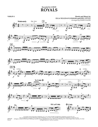 Royals - Violin 1