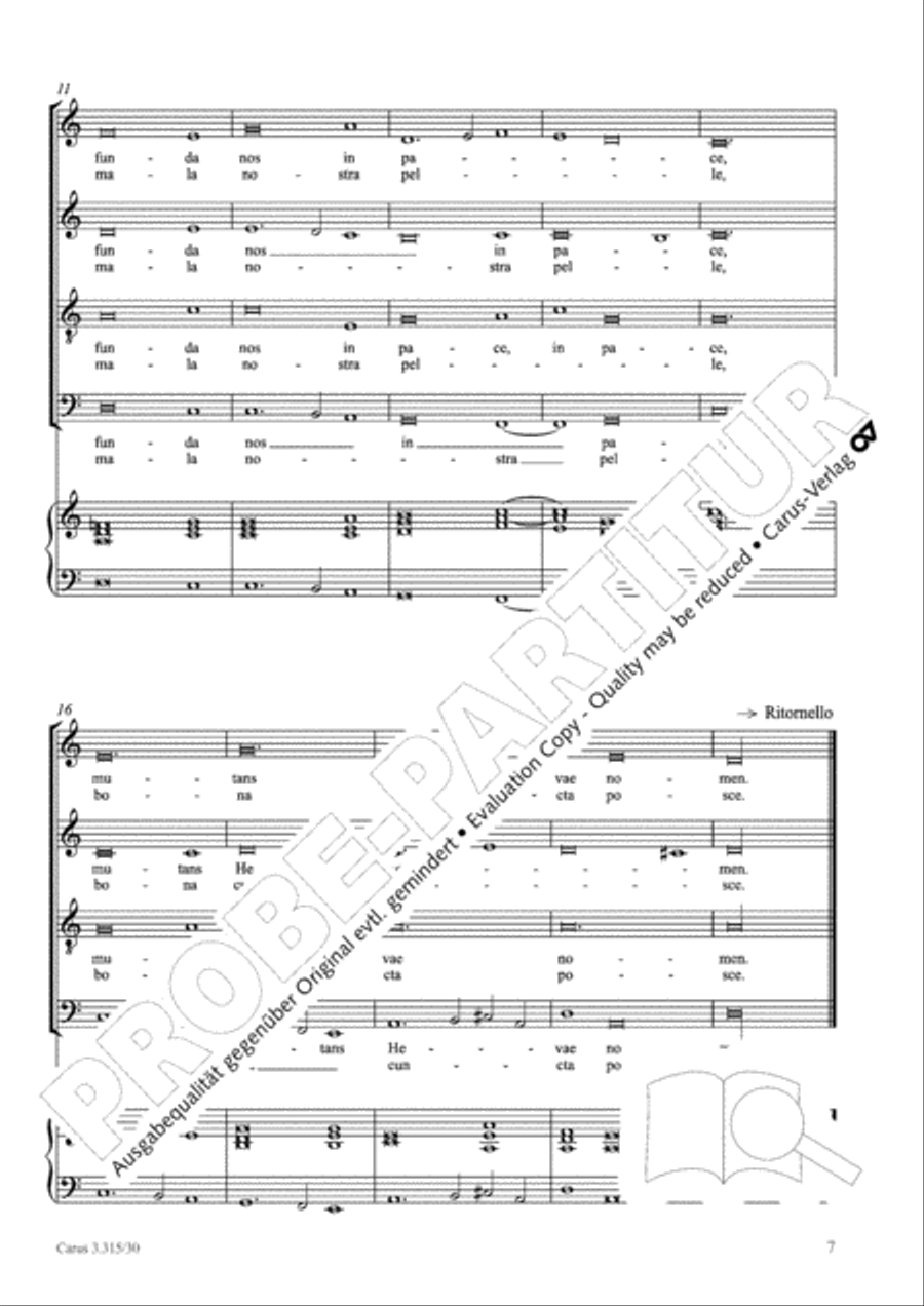 Ave maris stella (Ave maris stella (Ave, Stern der Meere)) 4-Part scores gallery preview page 8