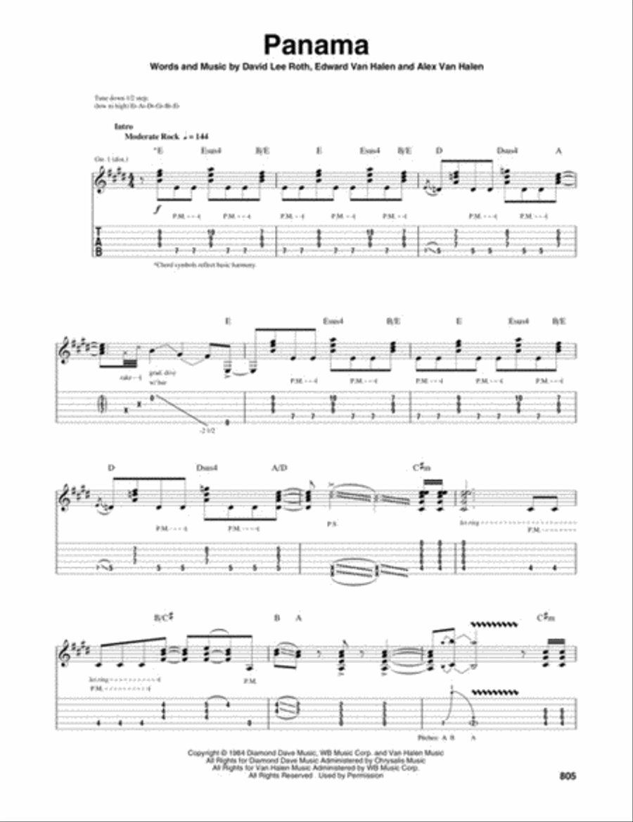 Guitar Tab White Pages Volume 3 Electric Guitar scores gallery preview page 11
