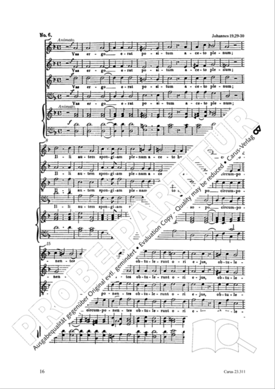 Les sept paroles du Christ sur la croix 4-Part scores gallery preview page 17