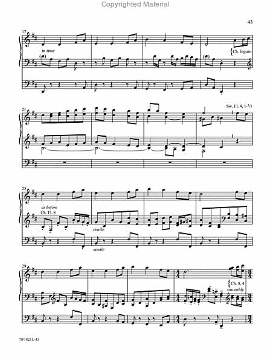 The Essential Dale Wood The Essential Dale Wood Organ Solo scores gallery preview page 5