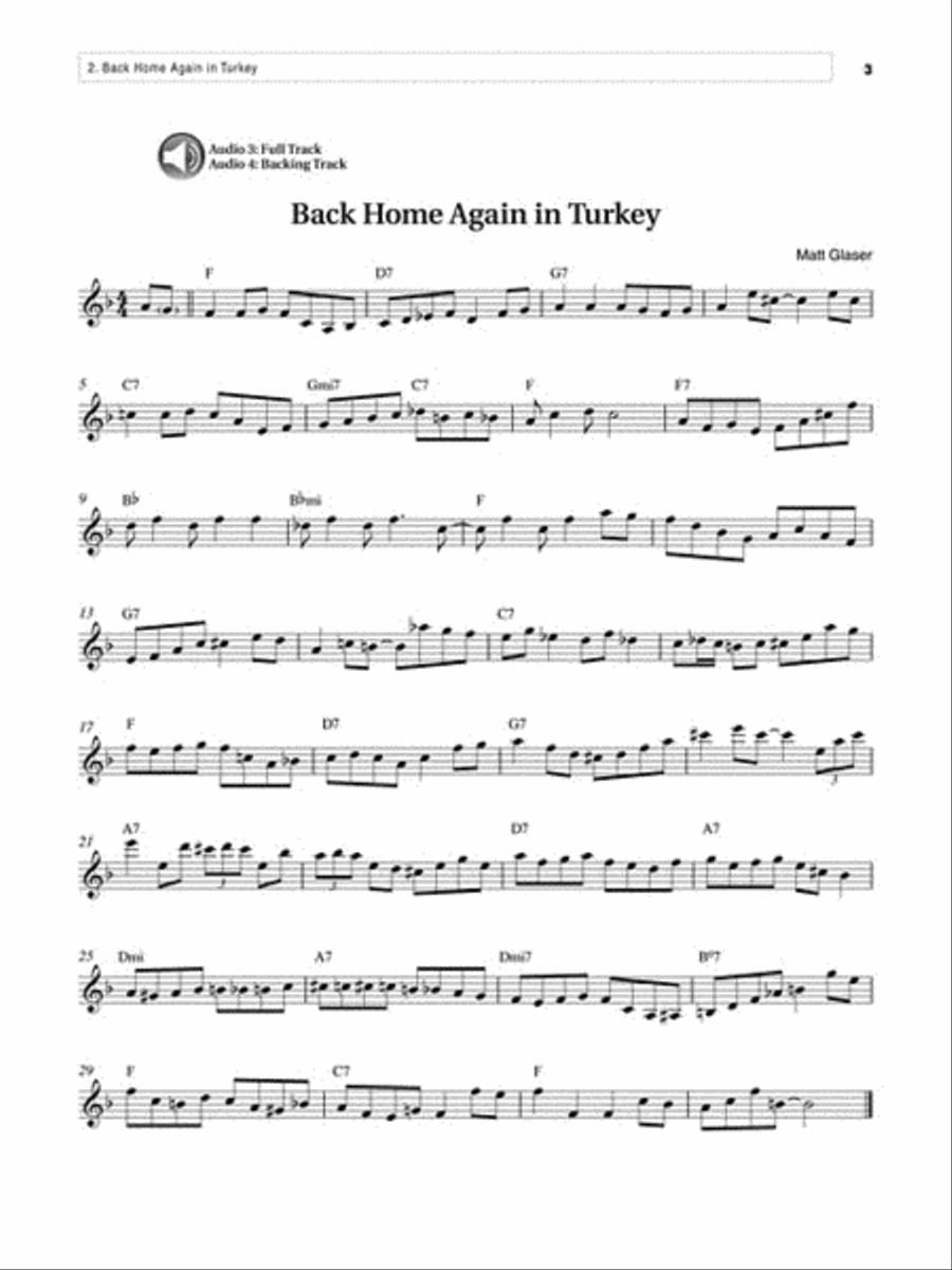 Fiddle Tunes on Jazz Changes Violin scores gallery preview page 6