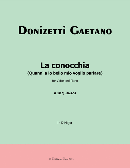 La conocchia, by Donizetti, in D Major