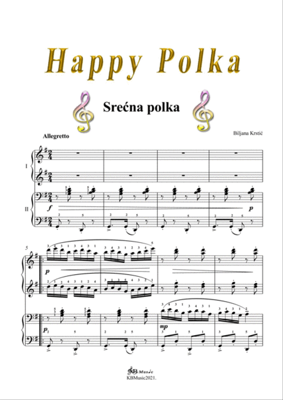 Happy Polka Set of Parts scores gallery preview page 3