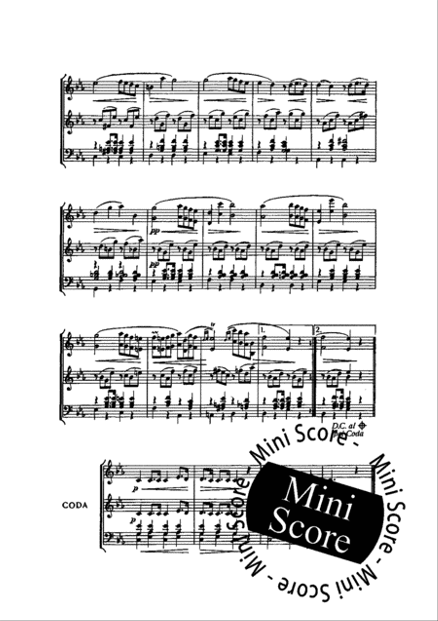 Marche Funebre Fanfare Band scores gallery preview page 6
