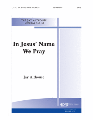 Book cover for In Jesus' Name We Pray