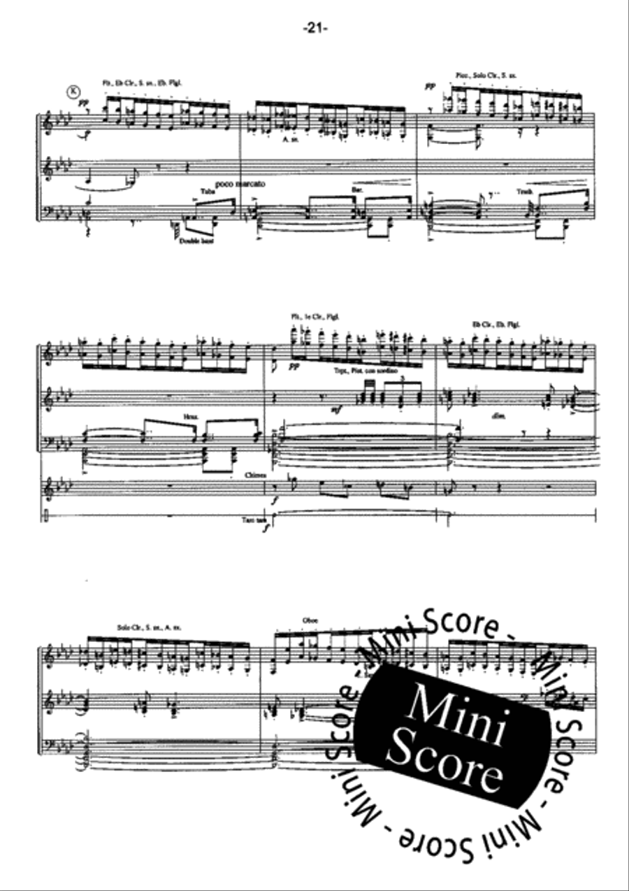 Partita Partita Concert Band scores gallery preview page 24