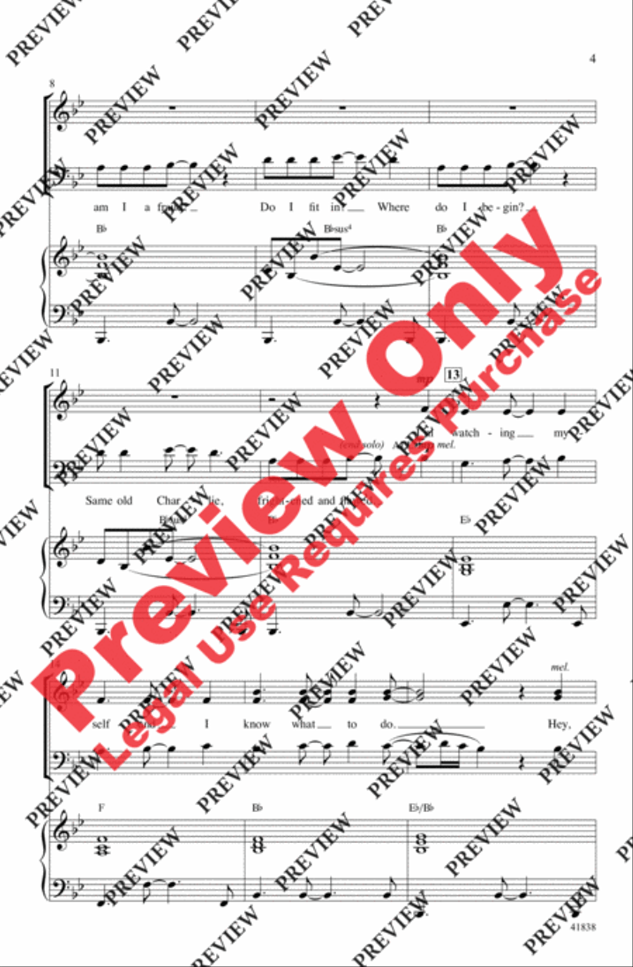 Kinky Boots - SoundTrax CD (CD only) Choir scores gallery preview page 3