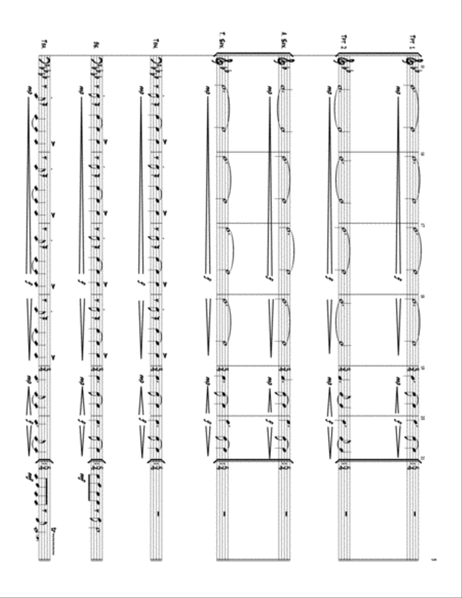Moment S Notice Moment S Notice Jazz Ensemble scores gallery preview page 5