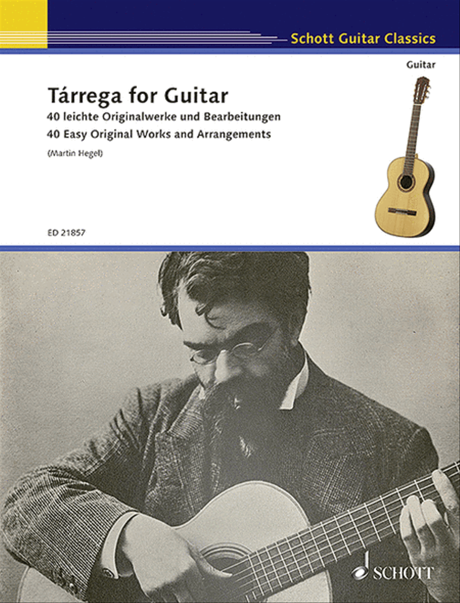 Tárrega for Guitar Classical Guitar scores gallery preview page 1