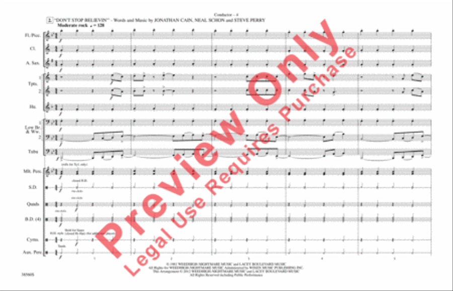 Shorties #18 Marching Band scores gallery preview page 5