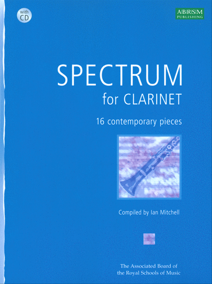 Spectrum for Clarinet with CD Clarinet Solo scores gallery preview page 1