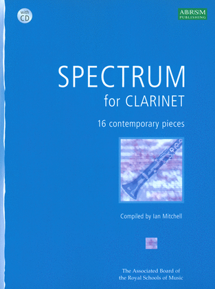 Book cover for Spectrum for Clarinet with CD