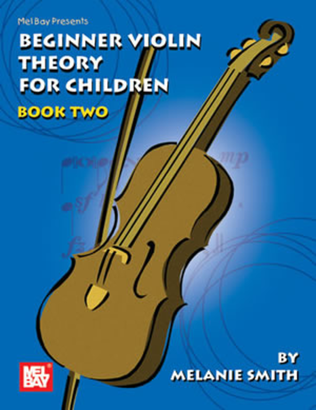 Book cover for Beginner Violin Theory for Children, Book Two