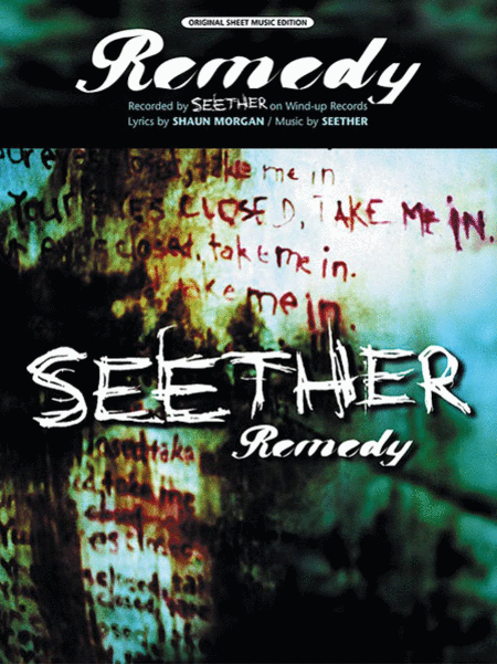 Seether : Sheet music books