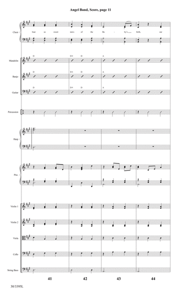 Angel Band - Instrumental Ensemble Score and Parts