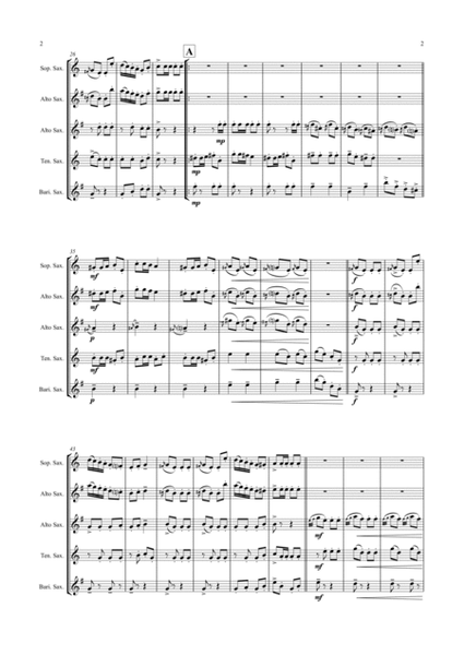 Turkish March - Beethoven - Saxophone Quartet image number null
