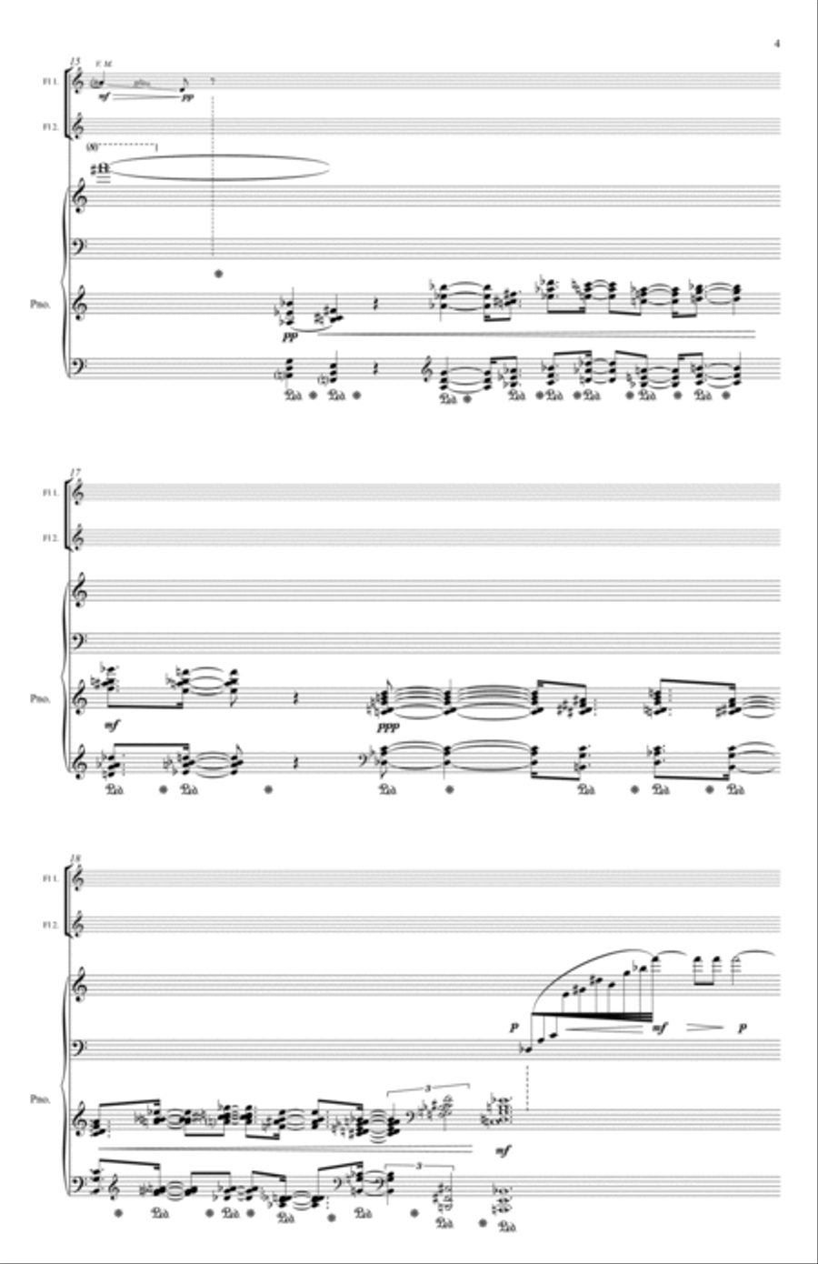 Trio No. 4 Trio No. 4 Woodwind Ensemble scores gallery preview page 5
