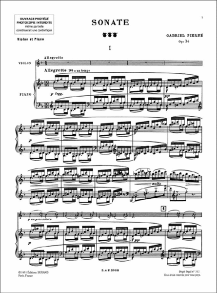 Sonate Opus 36