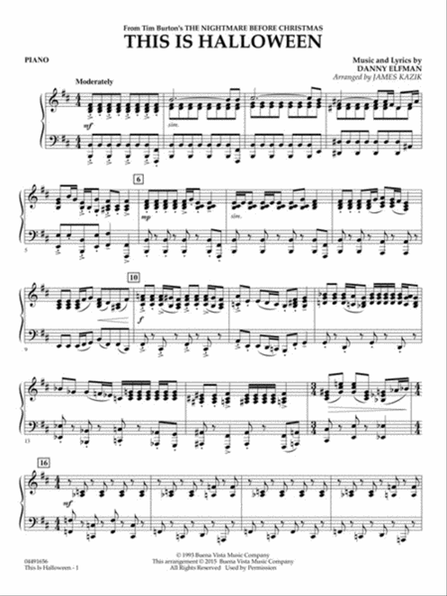 This Is Halloween This Is Halloween String Orchestra scores gallery preview page 6