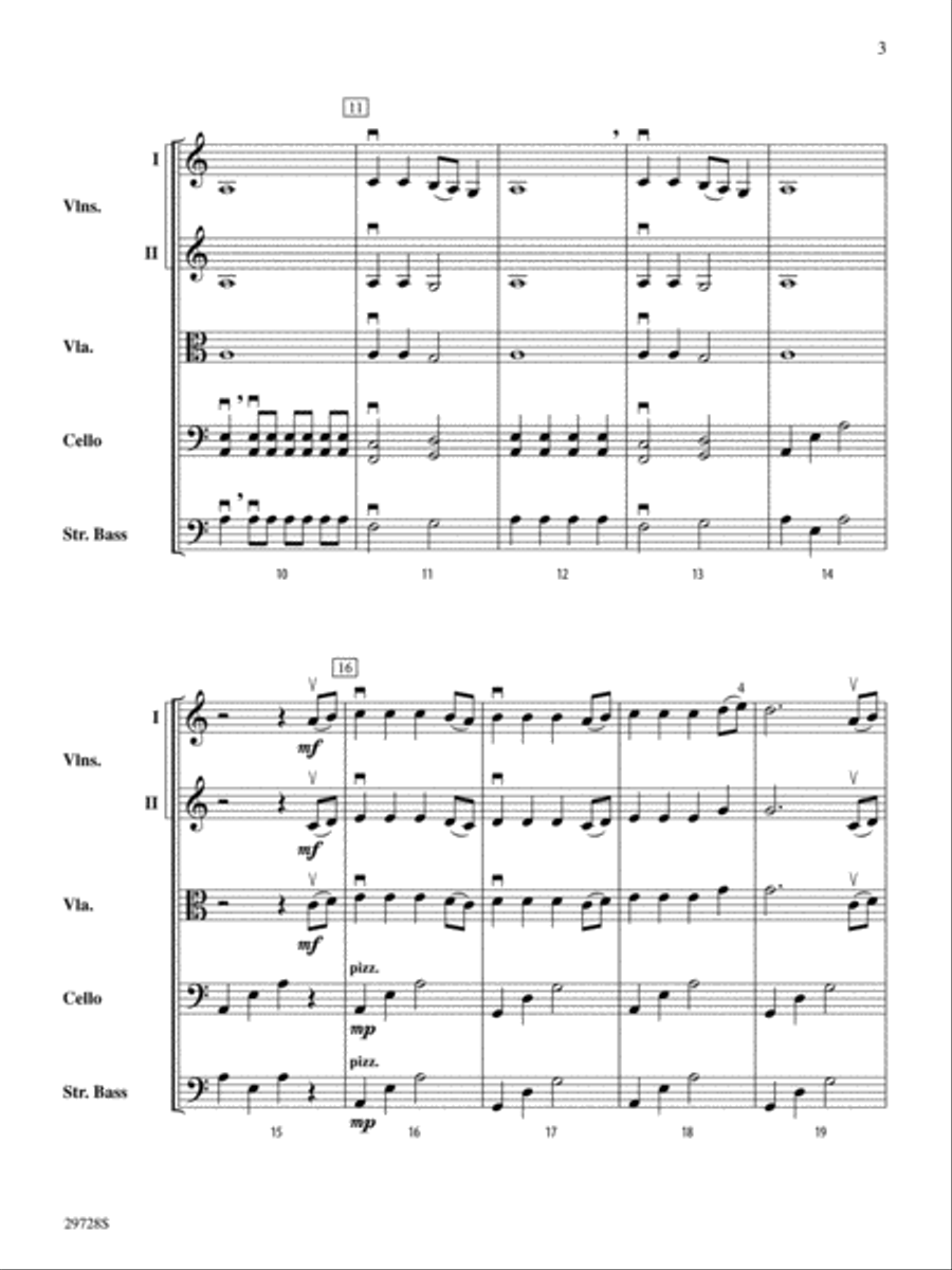 Eagle's Pride String Orchestra scores gallery preview page 3