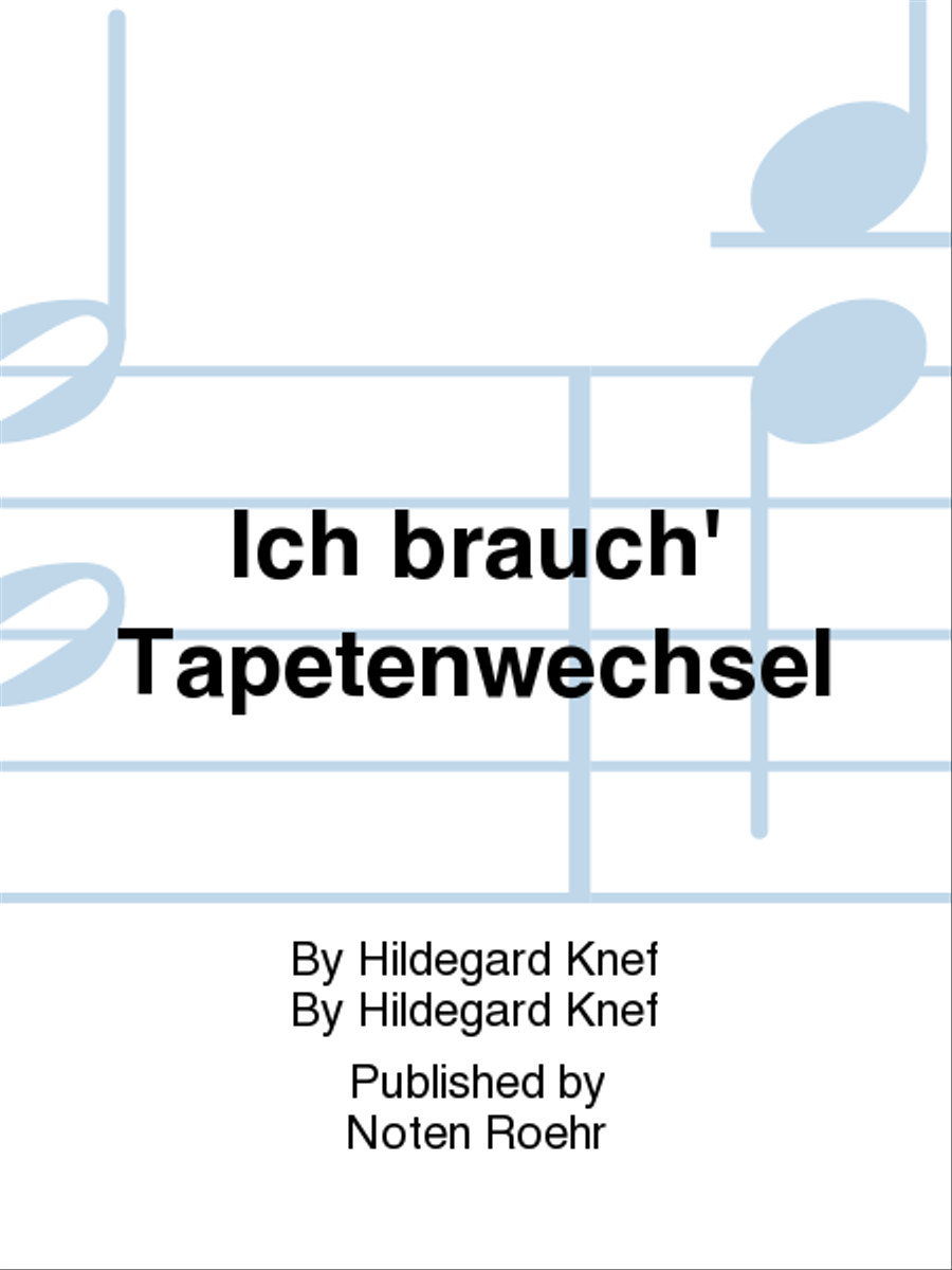 Ich brauch' Tapetenwechsel (dt) Score scores gallery preview page 1