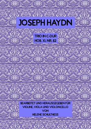 Joseph Haydn Trio in C major Hob. XI, No 82
